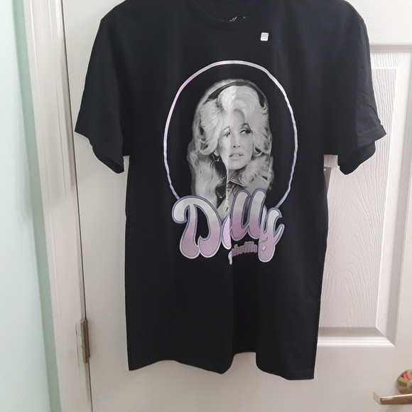 Retro Dolly Parton Nashville Graphic Band Tee NWT - Picture 5 of 7